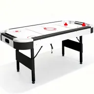 Mesa Plegable de Air Hockey con Motor de Aire 182x91 cm