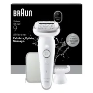 Depiladora Eléctrica Braun Silk·épil 9 para Mujer