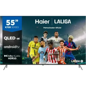 QLED Android TV Haier 55" SmartTV