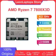 AMD Ryzen 7 7800X3D 8 Núcleos hasta 5.0 GHz, 16 Hilos