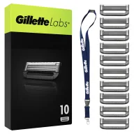 Pack de 10 Recambios GilletteLabs para Maquinillas de Afeitar