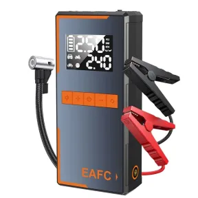 Arrancador portátil de coche 1500 A con bomba de aire 150 PSI