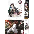 Set de 2 Pósters de Demon Slayer - ABYstyle 52 x 38 cm