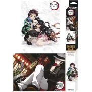 Set de 2 Pósters de Demon Slayer - ABYstyle 52 x 38 cm