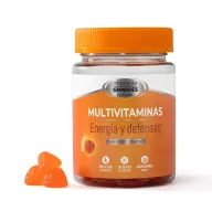 Gominolas Veganas Sin Azúcar de Multivitaminas Sabor Naranja
