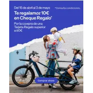 Regala 10€ al comprar una tarjeta de 60€