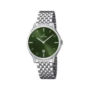 Reloj Analógico Hombre Festina Acero Inoxidable Plateado
