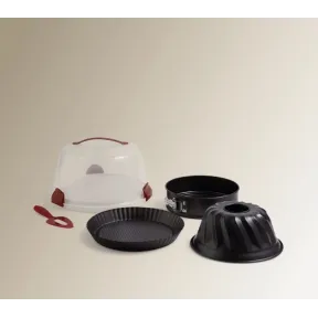 Repostería: Set de 5 piezas con portatartas El Corte Inglés