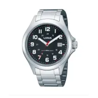 Reloj Sport Hombre Lorus By Seiko Acero 10 Atm, Plateado.