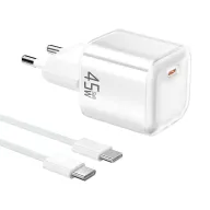 Cargador Rápido USB C 45w con GAN PD3.0