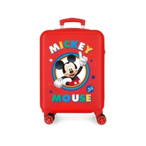 Maleta DISNEY Mickey Rojo Cabina 35L (20x56x38cm)