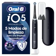 Cepillo Eléctrico Oral-B iO 5 Negro con Estuche y 5 Modos