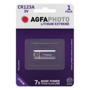 Batería CR123A 3V de Litio - Agfaphoto