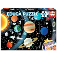Puzzle Educativo Infantil de 150 Piezas - Sistema Solar Educa
