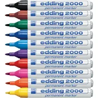 Pack multicolor de 10 rotuladores Edding 2000 C