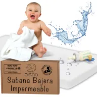 Sabana Mágica Impermeable 30x75 cm para Cochecito y Moisés