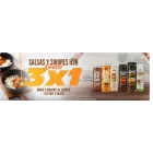 HSN: 3x1 en siropes y salsas