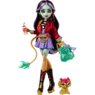 Jinafire Long y Perrito Cloudy Yun Yun de Monster High
