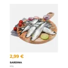 Sardina Kilo a 2,99€: ¡Ofertón del Día!