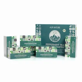 Té Orgánico de Menta Piperita, 120 Bolsitas