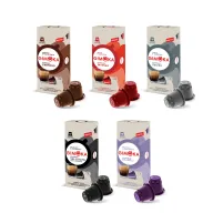 Degustación de 5 Variedades de Café - 100 Cápsulas Nespresso