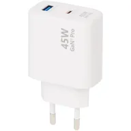 Cargador Re-load GaN³ Pro 45W con 2 puertos USB