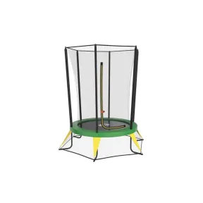 Cama infantil con red de seguridad para elástica