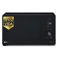 Microondas con grill LG 1200W Smart Inverter Color Negro