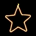 Estrella de Navidad Amarilla Krist 30 x 30 x 2 cm