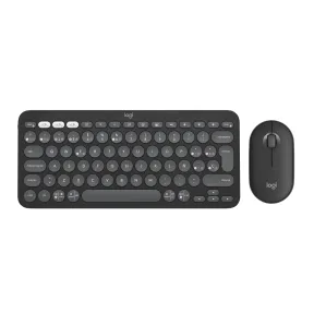 Combo inalámbrico Logitech Pebble 2: teclado y ratón QWERTY