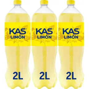 Refresco KAS limón 2L, bajo en calorías, solo 1'03€ud