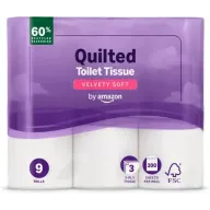 Papel higiénico 3 capas 9 rollos de by Amazon