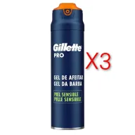 Gel de Afeitar para Hombre Gillette Pro, Piel Sensible 200 ml