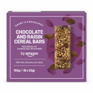 Barrita de Cereales con Chocolate y Pasas 192g - Amazon
