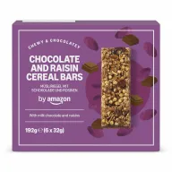 Barrita de Cereales con Chocolate y Pasas 192g - Amazon