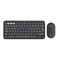 Combo portátil Logitech Pebble 2: teclado y ratón inalámbricos.