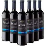 Pack de 6 Botellas Antaño Crianza Vino Tinto D.O. Rioja 750 ml