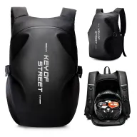 Casco Impermeable Mochila para Protección y Comodidad