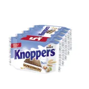 Barquillos Knoppers con Chocolate y Crema de Avellanas 5 x 25 g