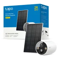 Cámara de Seguridad Solar Tapo C425, Visión Nocturna y Base Ajustable