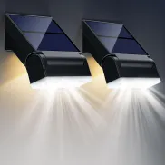 Foco Potente Solar Exterior IP65 con Sensor de Movimiento 2x