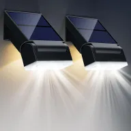 Foco Potente Solar Exterior IP65 con Sensor de Movimiento 2x