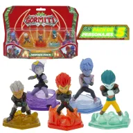 Pack de 5 Figuras Ultra Heroes Gormiti Serie 2, 5 cm