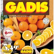 Naranjas 3 Kg + 1 Kg gratis a solo 3,49€