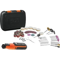 Herramienta Rotativa 7,2V Black & Decker con 52 accesorios