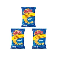 Ruffles Original, Patatas Fritas con Sal, Bolsa Familiar 248gr