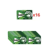 Chicle Trident 60 Minutos Hierbabuena 16 x 22 g - 352g