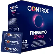 40 Unidades de Ultrafinos Preservativos de Látex Natural