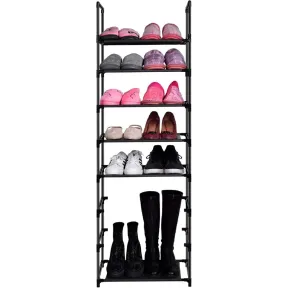 Zapatero organizador para 16-20 pares, 8 compartimentos