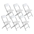 Sillas Plegables de Resina Garden Pack de 6 - 7house